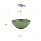 Bowl Cerâmica Ocean Verde 23x9cm