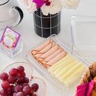 Bowl Coração Rosa Borda Dourada G Chef