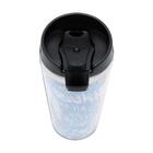 Bowl De Vidro Concha C/filete Dourado Leque 14x13,5cm