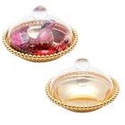 Bowl Dourado Com Tampa