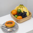 Bowl Em Bambu Quadrado-oikos Natural U