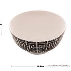 Bowl Em Porcelana Egypt 15x7,5cm