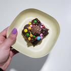 Bowl Lyor De Bambu Sortido Tigela Quadrada 14,5x3cm Frutas Pe