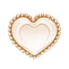 Bowl Lyor De Cristal Âmbar Metalizado 13,5cm X 12,5cm X 5cm