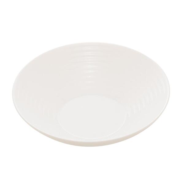 Bowl Lyor Harena De Vidro Opalino Branco 20cm