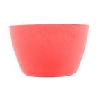 Bowl Lyor Oval De Bambu E Pp Vermelho