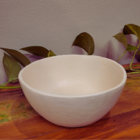 Bowl/Petisqueira Branca em Cerâmica Vale do Jequitinhonha (Va