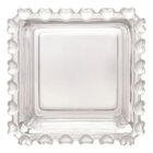 Bowl Quadrado De Cristal De Chumbo Coração 8 5 X 8 5 X 5 Cm |