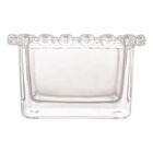 Bowl Quadrado De Cristal De Chumbo Coração 8 5 X 8 5 X 5 Cm |