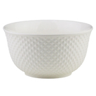 Bowl Tigela Cumbuca De Porcelana New Bone Dots Branco 12 5 X