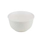 Bowl Tigela Cumbuca De Porcelana New Bone Dots Branco 12 5 X
