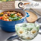 Bowl Tigela Japonesa Cumbuca De Porcelana Cereal Açai 500 Ml