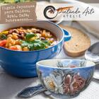 Bowl Tigela Japonesa Cumbuca De Porcelana Cereal Açai 500 Ml