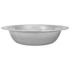 Bowl Tigela Saladeira De Aço Inox Com Tampa De Vidro Grande
