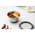 Bowl Tramontina Cucina Em Aço Inox Com Tampa Plástica 19 Cm 1