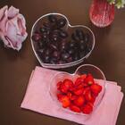 Bowl Vidro Heart 15x14x6cm