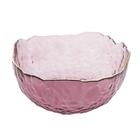 Bowl Wolff Taj De Cristal Rosa 16,5cm X 8cm