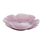 Bowl Wolff Taj Flor De Cristal Rosa 24,5cm X 4cm