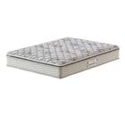 Box + Cabeceira Cassis Branca E Colchão D33 Queen - Probel -