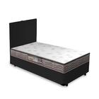 Box + Cabeceira Provença E Colchão Solteiro - Ortobom - Light