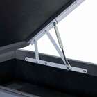 Box Americana Baú Queen 39x158x198cm - Ortobom - Grafite