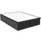 Box Americana Baú Super King 39x193x203cm - Ortobom - Cinza