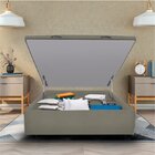 Box Bau Basic Abertura Frontal   Bege