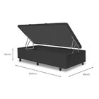 Box Bau Basic Abertura Lateral Solteirão Yescasa Preto