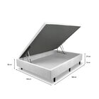 Box Bau Italian Abertura Lateral  Cinza