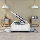 Box Bau Italian Abertura Lateral  Cinza