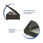 Box Bau Italian Abertura Lateral  Marrom