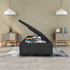 Box Bau Italian Abertura Lateral Solteirão Yescasa Preto