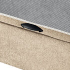 Box C/ Baú Queen Americanflex Areia Bouclê 158x198x34 Cm - In