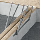 Box C/ Baú Queen Americanflex Areia Bouclê 158x198x34 Cm - In