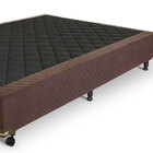 Box Casal Com Pés E Revestimento Suede 138x188x25 Cm S01-1 Ma