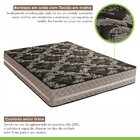 Box Casal Galaxy 42x138x188cm com Colchão Casal Molas Ensacad