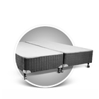 Box Castor Premium Prata Queen Size 158x198x27cm