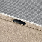 Box Com Baú Casal Americanflex Bege Serrana 138x188x40cm