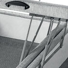 Box Com Baú Queen Americanflex Cinza Serrana 158x198x40cm