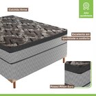 Box Conjugado Casal Milano 48cmx138cmx188cm Paropas By Ecoson