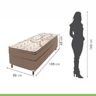 Box Conjugado Solteiro Sublime Berlim 48cmx88cmx188cm Paropas