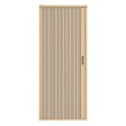 Box Para Banheiro De Pvc 185x115cm Sanfonado Frontal Bcf Bege