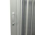 Box Para Banheiro De Pvc 185x145cm Sanfonado Frontal Bcf Bran