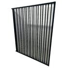 Box Para Banheiro De Pvc 185x145cm Sanfonado Frontal Bcf Preto