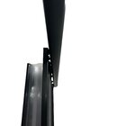 Box Para Banheiro De Pvc 185x145cm Sanfonado Frontal Bcf Preto