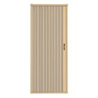 Box Para Banheiro De Pvc 185x160cm Sanfonado Frontal Bcf Bege