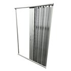 Box Para Banheiro De Pvc 185x175cm Sanfonado Frontal Bcf Bran