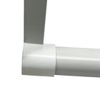 Box Para Banheiro De Pvc  190x185cm Sanfonado Frontal Bcf Bra