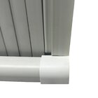 Box Para Banheiro De Pvc  190x185cm Sanfonado Frontal Bcf Bra