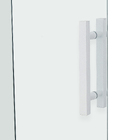 Box para Banheiro Frontal de Correr 110x190cm Vidro Incolor Indux Speed Temper